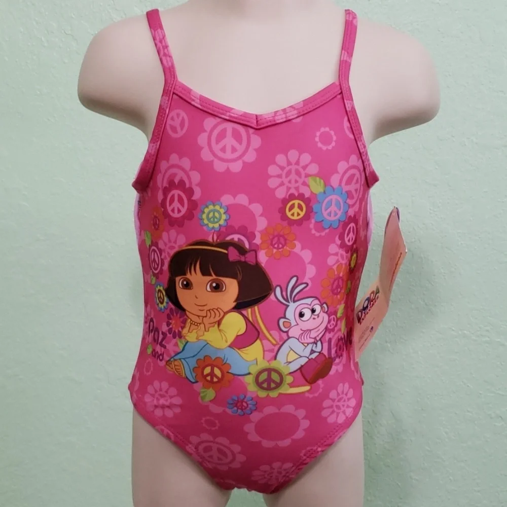 DORA THE EXPLORER swim suit 12 mth 18 mth